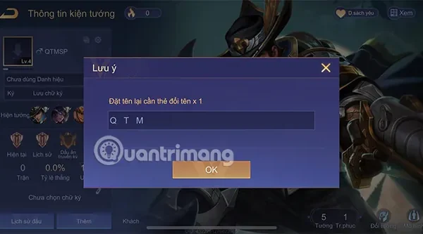 Cách Đặt Tên Khoảng Trắng Liên Quân Mobile Đẹp Và Mã Copy Mới Nhất 2026