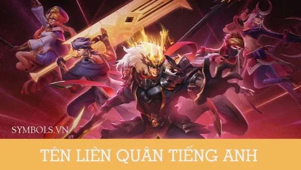 Bí Quyết Đặt Tên Liên Quân Theo Team Hay, Độc Lạ Và Chất Nhất 2026