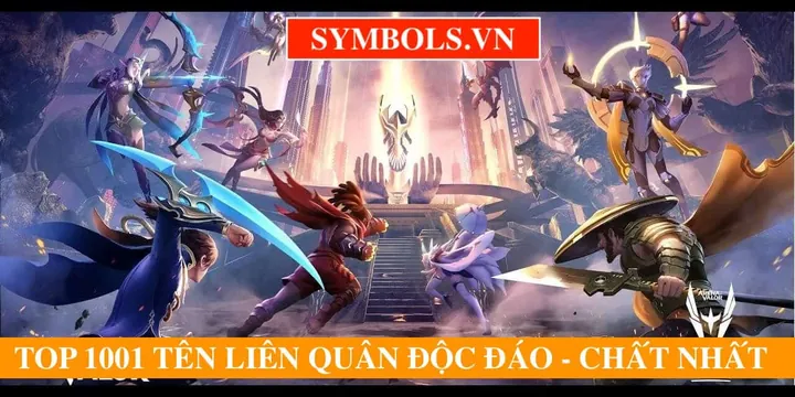 Tổng Hợp Các Mẫu Tên Nhóm Liên Quân Độc Đáo