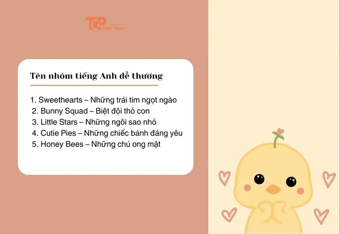 200+ Tên Nhóm Hay Bằng Tiếng Anh Độc Lạ, Ý Nghĩa Và Cực Ngầu Cho Team Của Bạn 200+ Tên Nhóm Hay Bằng Tiếng Anh Độc Lạ, Ý Nghĩa Và Cực Ngầu Cho Team Của Bạn