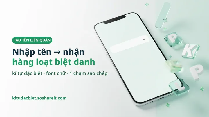 Hướng Dẫn Cách Đổi Tên Liên Quân Bằng Kí Tự Đặc Biệt Chi Tiết Từng Bước Hướng Dẫn Cách Đổi Tên Liên Quân Bằng Kí Tự Đặc Biệt Chi Tiết Từng Bước