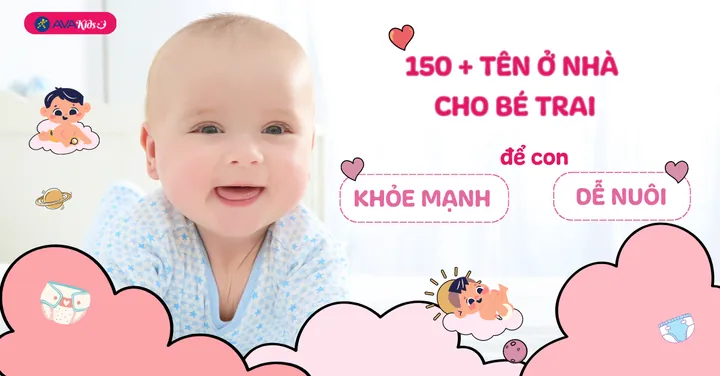 Tên Ở Nhà Cho Bé Trai Theo Các Loài Động Vật Hoặc Năm Sinh