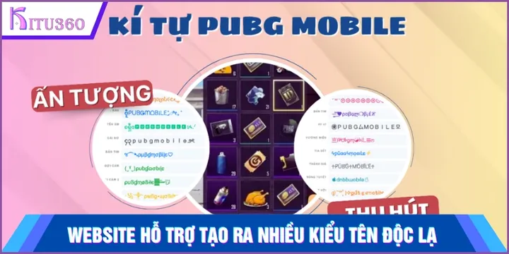 Hướng Dẫn Đặt Tên PUBG 2026: Kho Kí Tự Đặc Biệt & 999+ Mẫu Nickname Đẹp, Ngầu Nhất Hướng Dẫn Đặt Tên PUBG 2026: Kho Kí Tự Đặc Biệt & 999+ Mẫu Nickname Đẹp, Ngầu Nhất