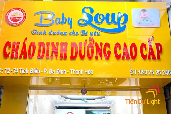 Biển Hiệu Cửa Hàng Cháo Dinh Dưỡng Giúp Thu Hút Các Bậc Phụ Huynh Biển Hiệu Cửa Hàng Cháo Dinh Dưỡng Giúp Thu Hút Các Bậc Phụ Huynh