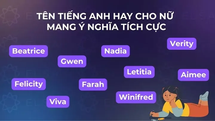 500+ Tên Tiếng Anh Cho Con Gái Hay, Đẹp, Ý Nghĩa Và Dễ Đọc Nhất Năm 2026 500+ Tên Tiếng Anh Cho Con Gái Hay, Đẹp, Ý Nghĩa Và Dễ Đọc Nhất Năm 2026
