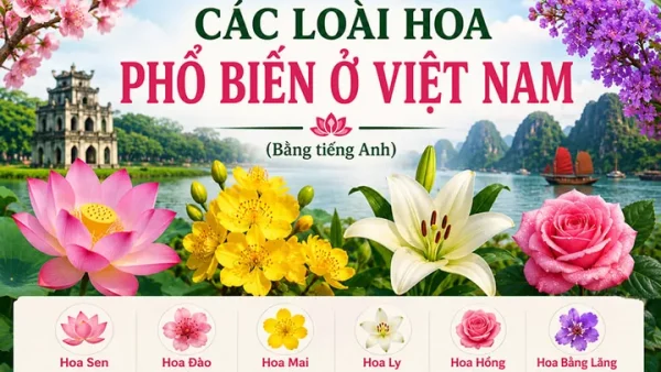 Top Các Cách Đặt Tên Tiếng Anh Theo Các Loài Hoa Đẹp, Ý Nghĩa Cho Bé Và Thú Cưng