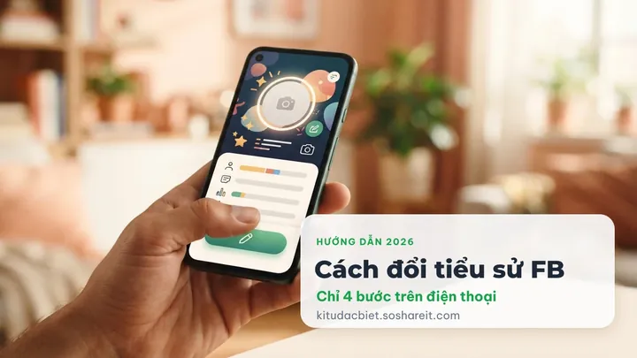 Minh Họa Các Bước Thay Đổi Tiểu Sử Trên Điện Thoại Di Động Minh Họa Các Bước Thay Đổi Tiểu Sử Trên Điện Thoại Di Động
