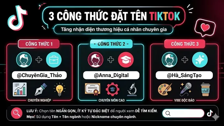 Top 1000+ Tên Tiktok Hay, Ngầu, Độc Lạ Và Dễ Viral Nhất 2026 Cho Nam Nữ