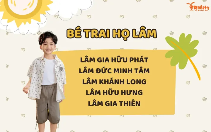 Họ Lâm Nên Đặt Tên Gì? Gợi Ý Danh Sách Tên Đẹp, Ý Nghĩa Cho Bé Trai Và Bé Gái