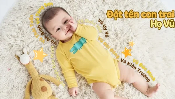 Gợi Ý Đặt Tên Con Họ Vũ Hay, Ý Nghĩa Và Hợp Phong Thủy 2026