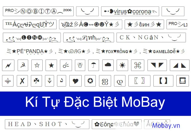 Tổng Hợp Các Bộ Kí Tự Đặc Biệt Free Fire Đẹp Và Thông Dụng Nhất