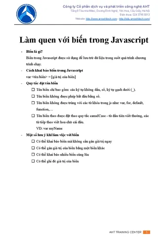 Hướng Dẫn Quy Tắc Đặt Tên Biến Trong Javascript Chuẩn Sạch Và Chuyên Nghiệp Hướng Dẫn Quy Tắc Đặt Tên Biến Trong Javascript Chuẩn Sạch Và Chuyên Nghiệp