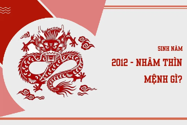 Sinh Năm 2012 Nên Đặt Tên Gì? Gợi Ý Danh Sách Tên Hay Hợp Phong Thủy Cho Bé Tuổi Nhâm Thìn