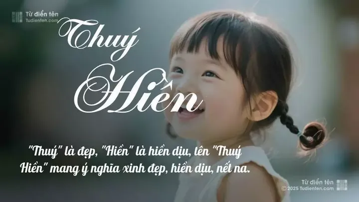 Tên Thúy Hiền Mang Hành Gì Và Có Hợp Phong Thủy, Thần Số Học Không?