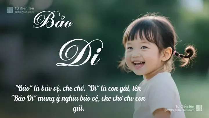 Giải Mã Ý Nghĩa Tên Bảo Di: Khám Phá Chi Tiết Về Tên, Phong Thủy Và Thần Số Học