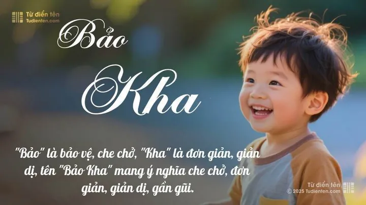 Phân Tích Tên Bảo Kha Dưới Lăng Kính Thần Số Học