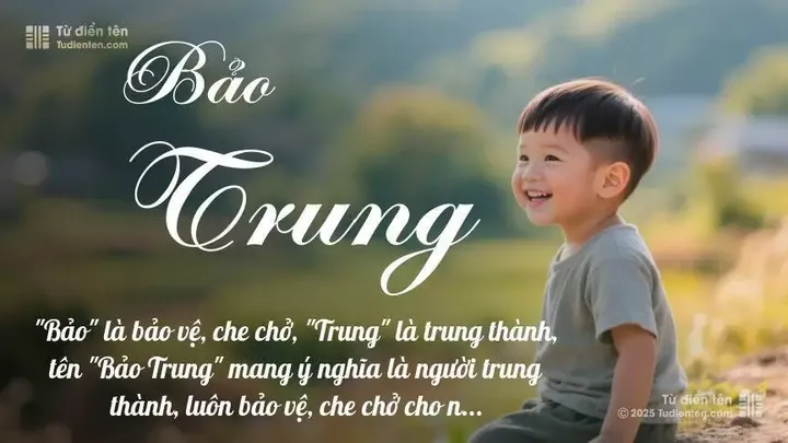 Phân Tích Tên Bảo Trung Dưới Góc Độ Phong Thủy Và Ngũ Hành?