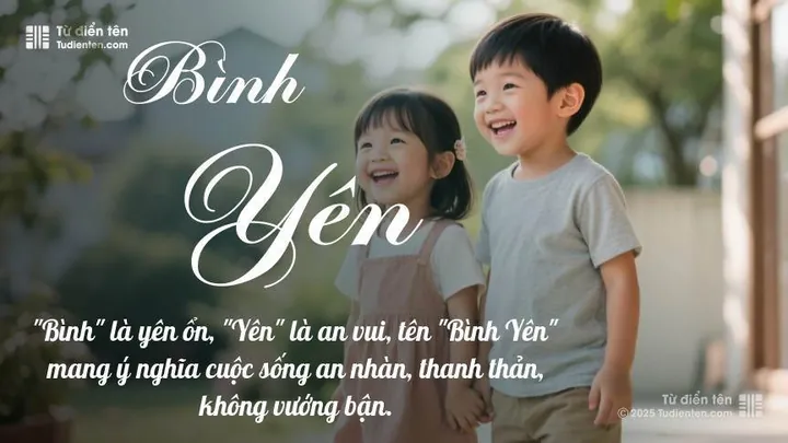 Phân Tích Tên Bình Yên Qua Phong Thủy Và Thần Số Học