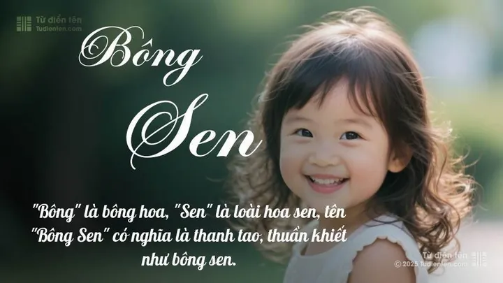 Ý Nghĩa Tên Bông Là Gì? Giải Mã Phong Thủy Và Gợi Ý Tên Đệm Cho Bé Gái