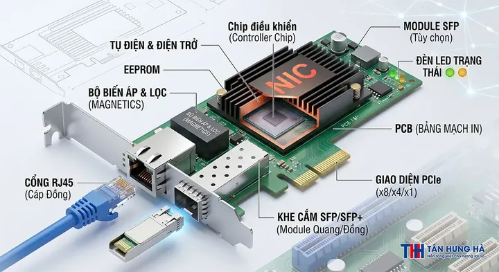 Các Thành Phần Và Thuộc Tính Cấu Tạo Nên Một Card Mạng Máy Ảo Gồm Những Gì? Các Thành Phần Và Thuộc Tính Cấu Tạo Nên Một Card Mạng Máy Ảo Gồm Những Gì?