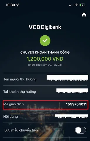 Kiểm Tra Thông Tin Giao Dịch Vietcombank Và Hóa Đơn Chuyển Tiền Qua Email
