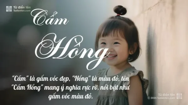 Ý Nghĩa Tên Cẩm Hồng Là Gì? Giải Mã Chi Tiết Vẻ Đẹp, Phong Thủy Và Vận Mệnh Bé Gái