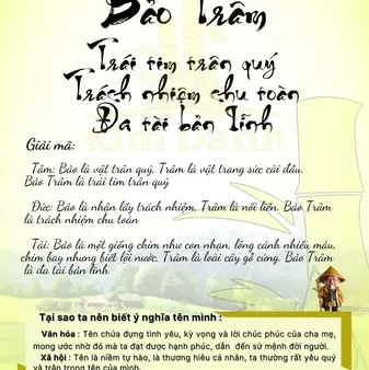 Ý Nghĩa Tên Cát Trâm Là Gì? Gợi Ý Tên Đệm Và Biệt Danh Hay, Ý Nghĩa Cho Bé Gái