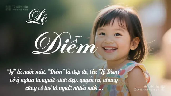 Tên Lê Diễm Xét Theo Phong Thủy Và Ngũ Hành Hợp Với Mệnh Gì?