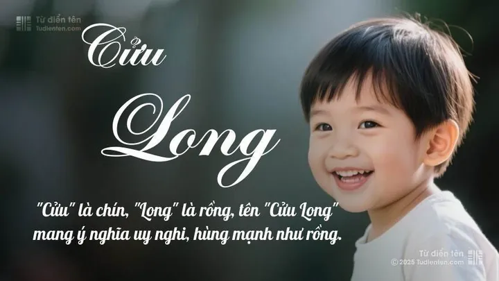 Tên Cửu Phong Có Ý Nghĩa Gì Đặc Biệt Theo Từ Điển Tên?