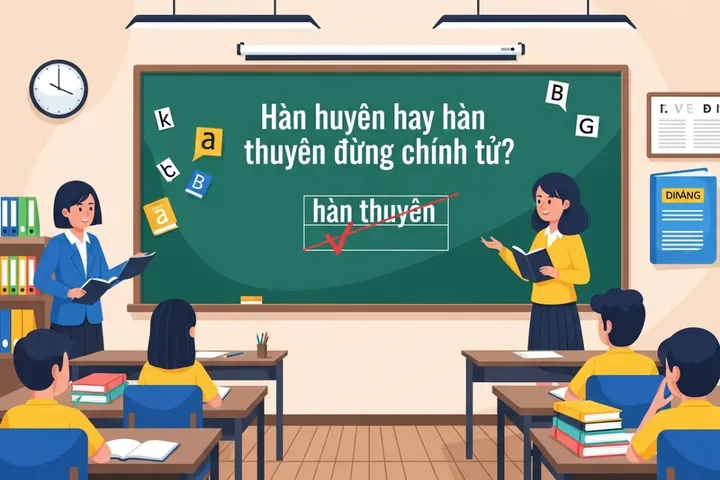 Sự Khác Biệt Giữa Hàn Huyên Và Hàn Thuyên Là Gì? Sự Khác Biệt Giữa Hàn Huyên Và Hàn Thuyên Là Gì?