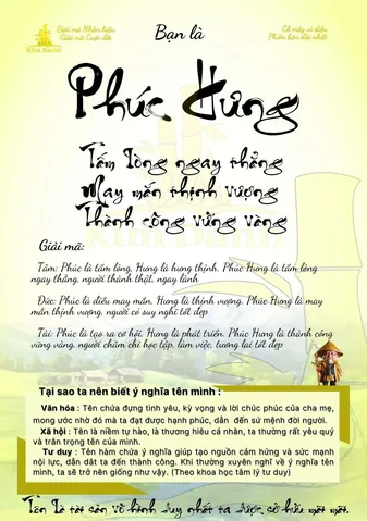 Ý Nghĩa Tên Hoàng Phúc Hưng Là Gì? Khám Phá Phong Thủy, Vận Mệnh Và Cách Đặt Tên Cho Bé Ý Nghĩa Tên Hoàng Phúc Hưng Là Gì? Khám Phá Phong Thủy, Vận Mệnh Và Cách Đặt Tên Cho Bé