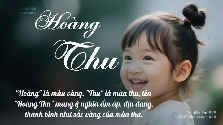 Ý Nghĩa Tên Hoàng Thư Là Gì? Khám Phá Phong Thủy Và Gợi Ý Tên Đệm Hay