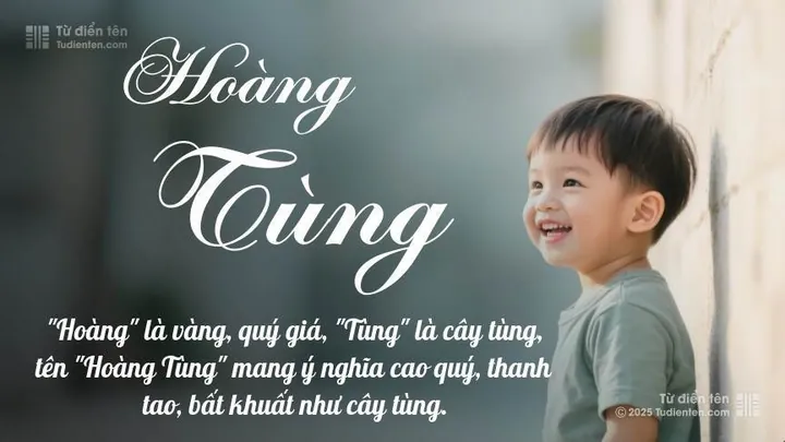 Tên Hoàng Tùng Hợp Với Mệnh Gì Trong Phong Thủy Ngũ Hành?