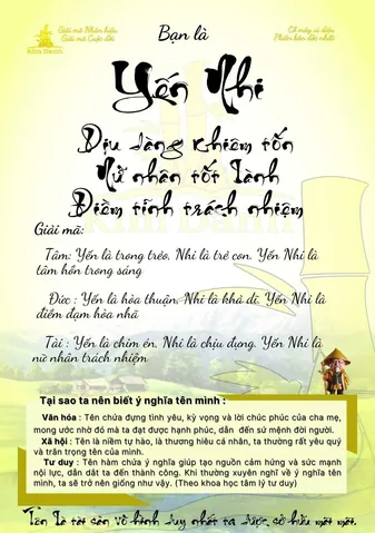 Viết Tên Hoàng Yến Nhi Bằng Tiếng Hàn Như Thế Nào?