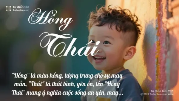 Tên Hồng Thái Có Ý Nghĩa Gì? Phân Tích Ý Nghĩa, Phong Thủy Và Thần Số Học