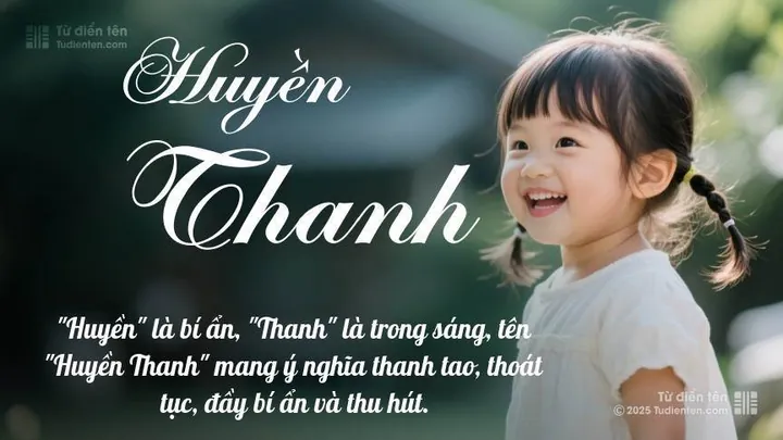 Tên Huyền Thanh Có Ý Nghĩa Chỉ Số Trong Thần Số Học? Tên Huyền Thanh Có Ý Nghĩa Chỉ Số Trong Thần Số Học?