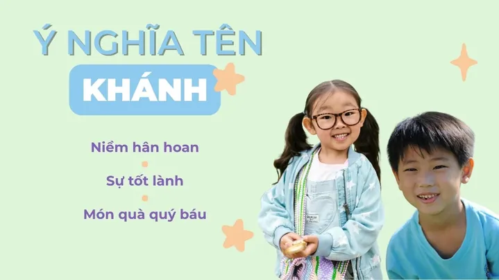 Những Tên Đệm Và Tên Ghép Liên Quan Đến Khánh Vũ