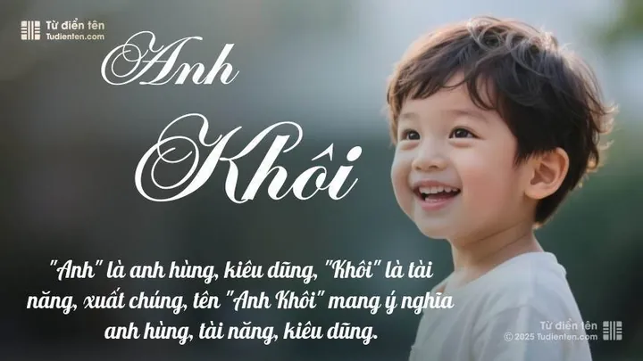 Ý Nghĩa Tên Lê Anh Khôi Là Gì? Giải Mã Chi Tiết Tính Cách, Phong Thủy Và Vận Mệnh