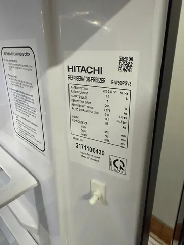 Cách Nhận Biết Tủ Lạnh Hitachi Chính Hãng Qua Ngoại Quan Và Thông Số Model? Cách Nhận Biết Tủ Lạnh Hitachi Chính Hãng Qua Ngoại Quan Và Thông Số Model?