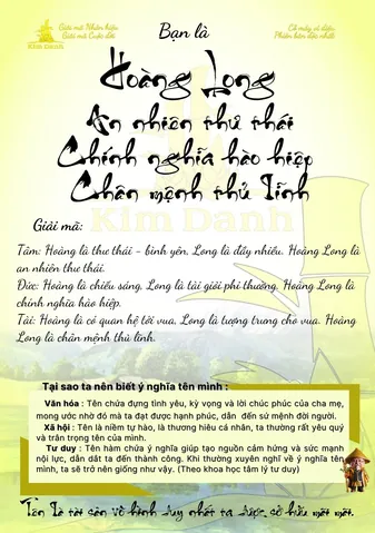Tên Nguyễn Hoàng Lam Phù Hợp Cho Bé Trai Hay Bé Gái? Tên Nguyễn Hoàng Lam Phù Hợp Cho Bé Trai Hay Bé Gái?