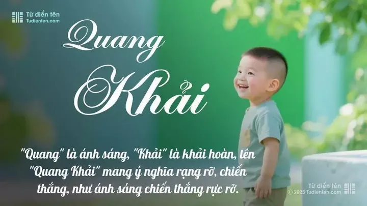 Tên Nguyễn Quang Khải Có Hợp Phong Thủy Và Thần Số Học Không?