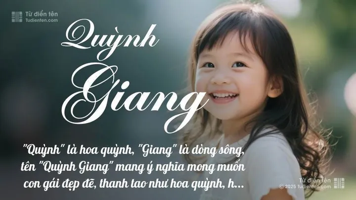 Phân Tích Tên Quỳnh Giang Dưới Góc Độ Phong Thủy Và Ngũ Hành Phân Tích Tên Quỳnh Giang Dưới Góc Độ Phong Thủy Và Ngũ Hành
